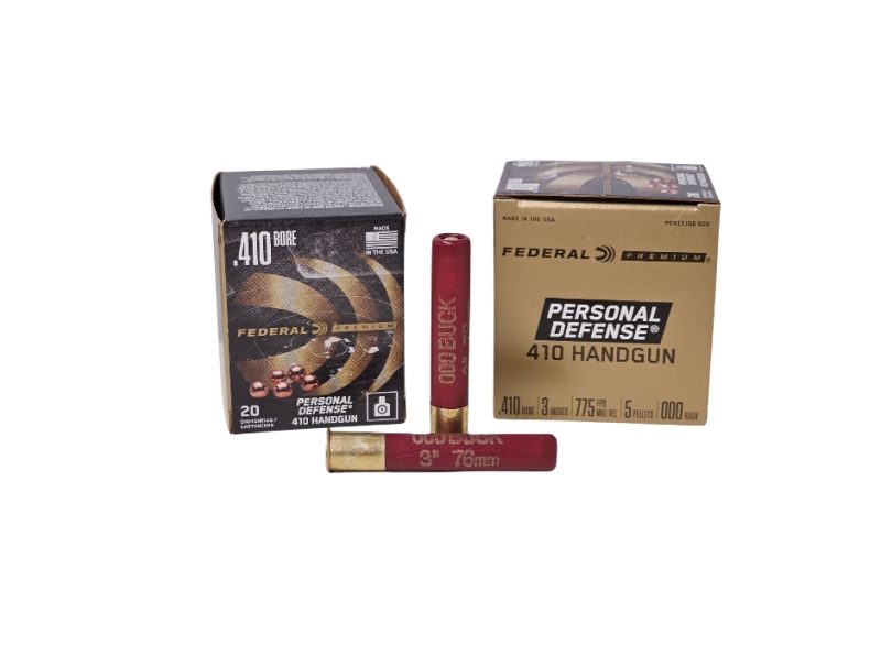 Federal Premium Personal Defense .410 Bore 000 Buck 3 Inch 5 Pellet