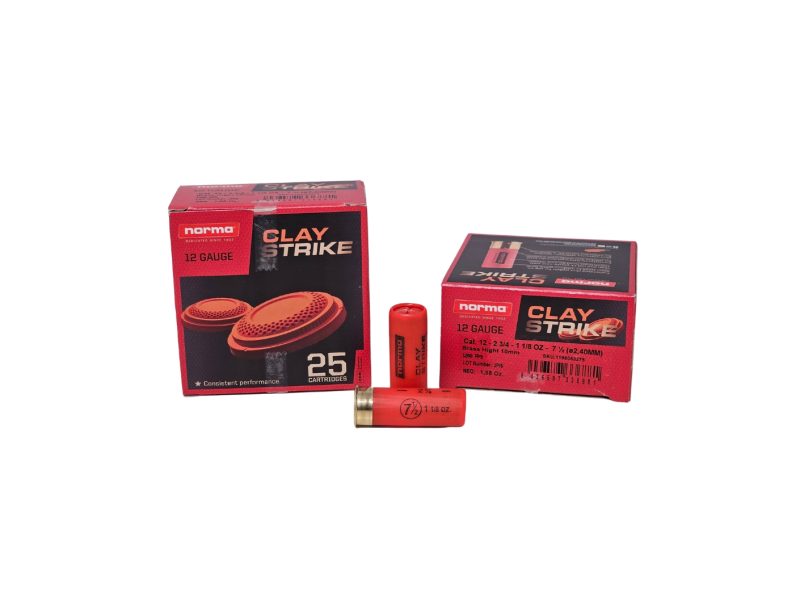 Norma CLAYSTRIKE 12 Gauge 2.75 1 18oz 7.5 Shot 1